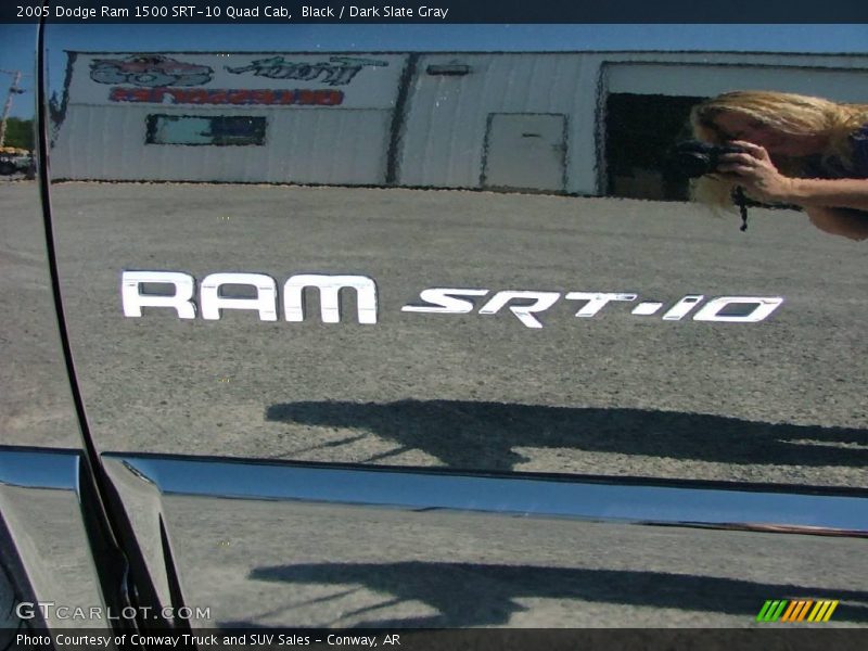 Black / Dark Slate Gray 2005 Dodge Ram 1500 SRT-10 Quad Cab