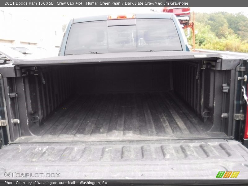 Hunter Green Pearl / Dark Slate Gray/Medium Graystone 2011 Dodge Ram 1500 SLT Crew Cab 4x4