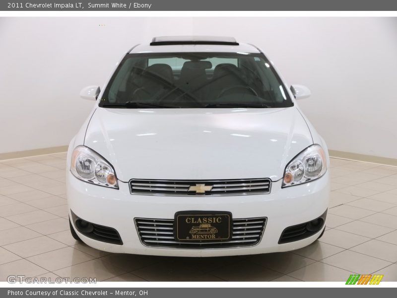Summit White / Ebony 2011 Chevrolet Impala LT