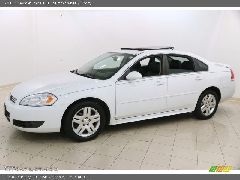Summit White / Ebony 2011 Chevrolet Impala LT