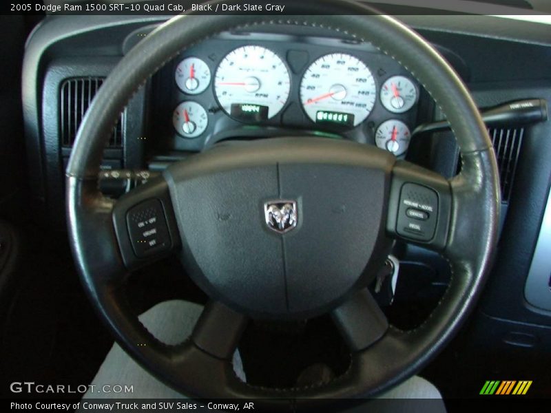 Black / Dark Slate Gray 2005 Dodge Ram 1500 SRT-10 Quad Cab