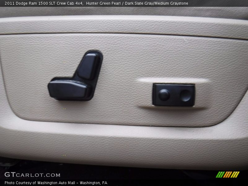 Hunter Green Pearl / Dark Slate Gray/Medium Graystone 2011 Dodge Ram 1500 SLT Crew Cab 4x4