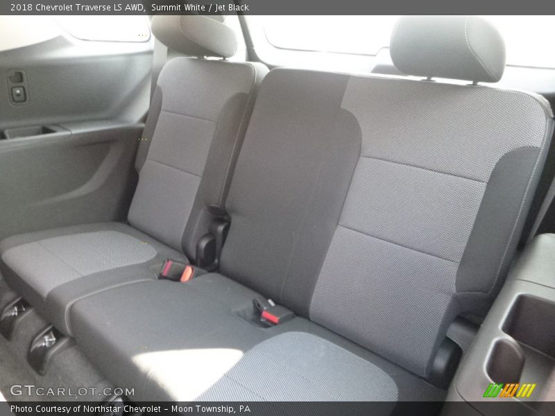 Summit White / Jet Black 2018 Chevrolet Traverse LS AWD