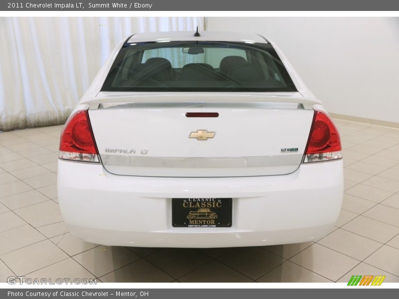 Summit White / Ebony 2011 Chevrolet Impala LT