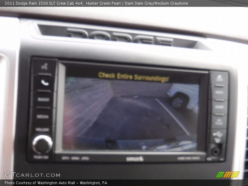 Hunter Green Pearl / Dark Slate Gray/Medium Graystone 2011 Dodge Ram 1500 SLT Crew Cab 4x4