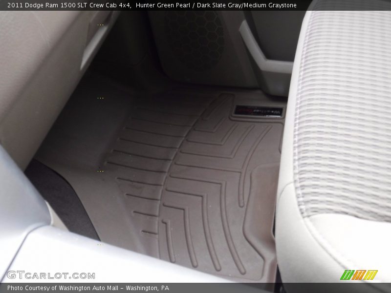 Hunter Green Pearl / Dark Slate Gray/Medium Graystone 2011 Dodge Ram 1500 SLT Crew Cab 4x4