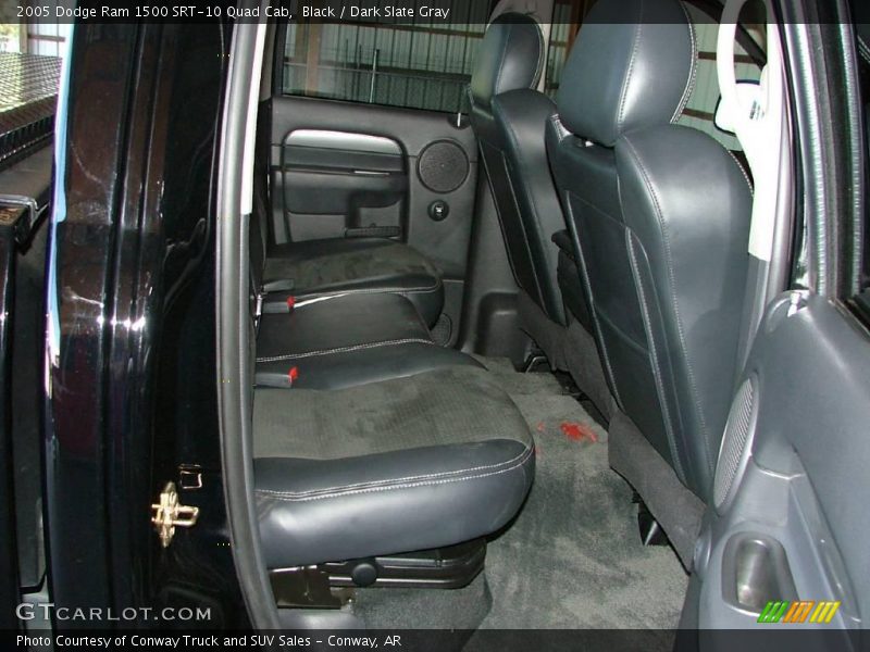 Black / Dark Slate Gray 2005 Dodge Ram 1500 SRT-10 Quad Cab