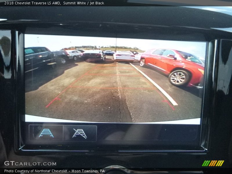 Summit White / Jet Black 2018 Chevrolet Traverse LS AWD