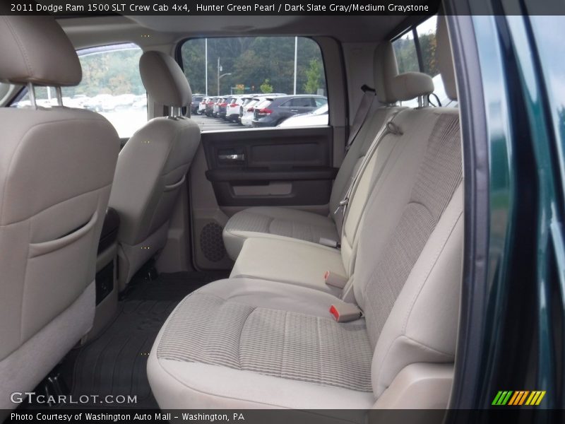 Hunter Green Pearl / Dark Slate Gray/Medium Graystone 2011 Dodge Ram 1500 SLT Crew Cab 4x4