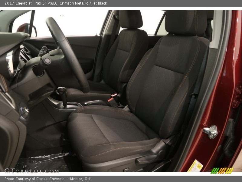 Crimson Metallic / Jet Black 2017 Chevrolet Trax LT AWD