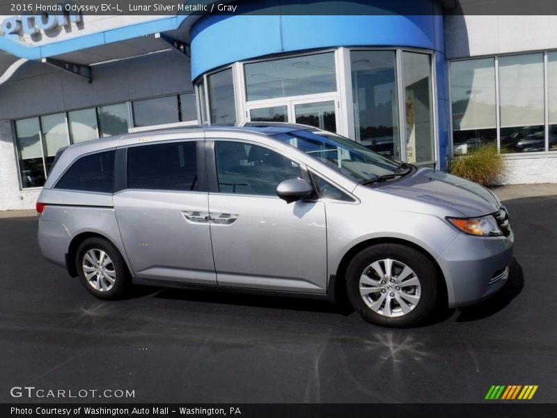 Lunar Silver Metallic / Gray 2016 Honda Odyssey EX-L