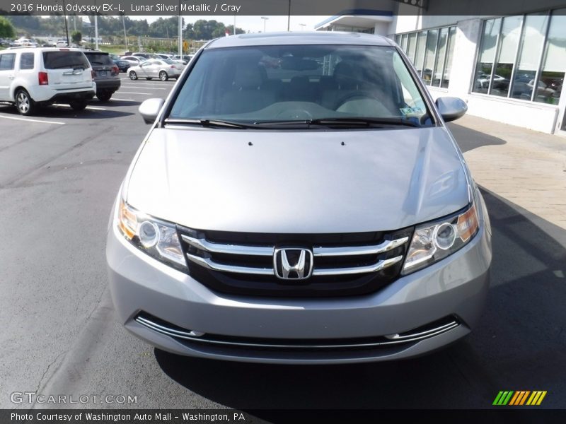 Lunar Silver Metallic / Gray 2016 Honda Odyssey EX-L