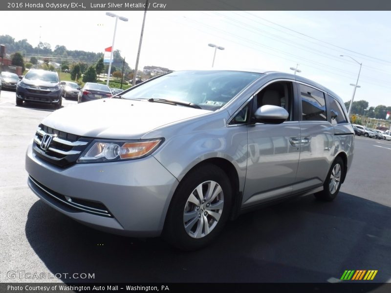 Lunar Silver Metallic / Gray 2016 Honda Odyssey EX-L