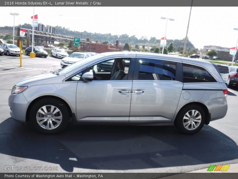 Lunar Silver Metallic / Gray 2016 Honda Odyssey EX-L