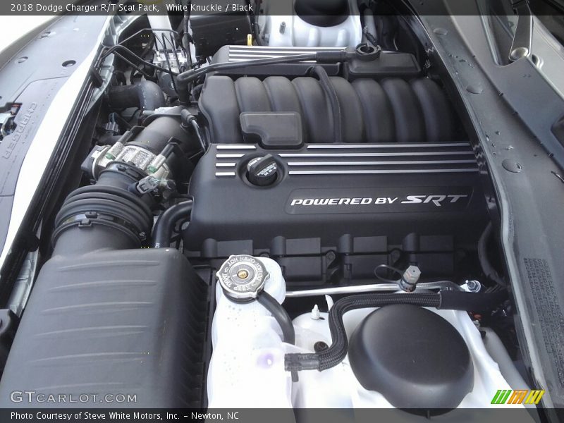 White Knuckle / Black 2018 Dodge Charger R/T Scat Pack