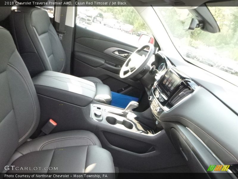Cajun Red Tintcoat / Jet Black 2018 Chevrolet Traverse Premier AWD