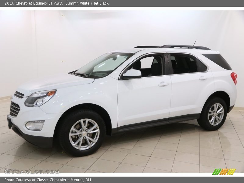 Summit White / Jet Black 2016 Chevrolet Equinox LT AWD
