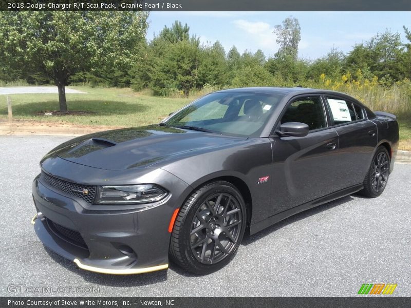 Granite Pearl / Black 2018 Dodge Charger R/T Scat Pack