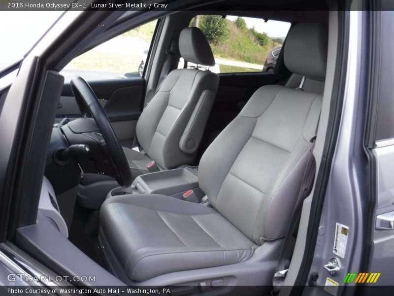 Lunar Silver Metallic / Gray 2016 Honda Odyssey EX-L