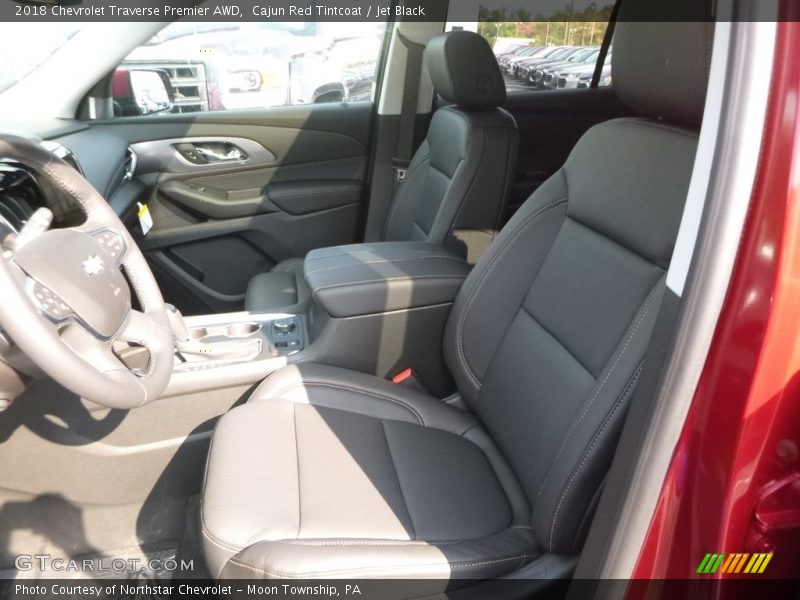 Cajun Red Tintcoat / Jet Black 2018 Chevrolet Traverse Premier AWD