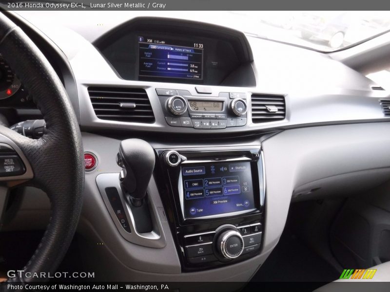 Lunar Silver Metallic / Gray 2016 Honda Odyssey EX-L