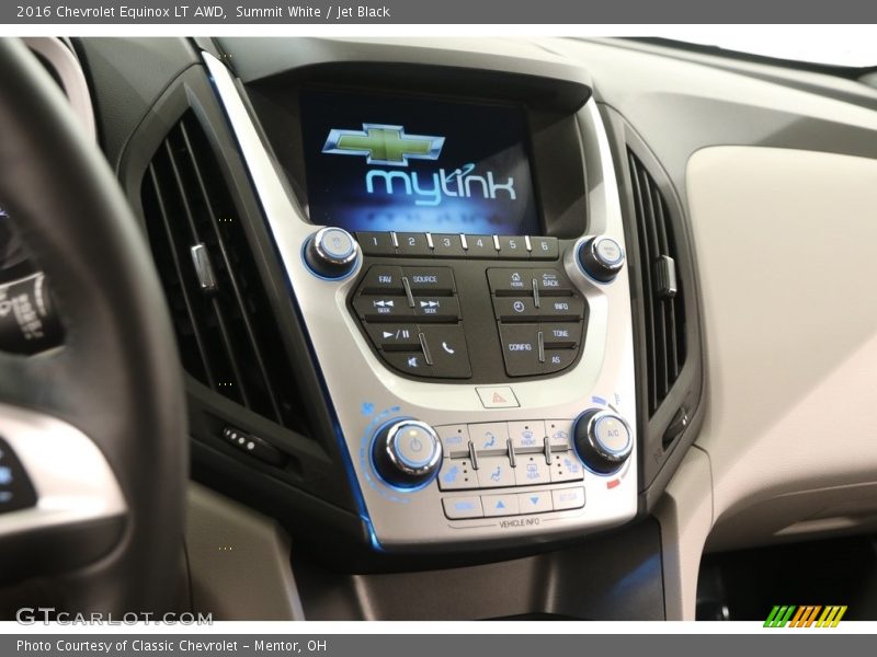 Summit White / Jet Black 2016 Chevrolet Equinox LT AWD