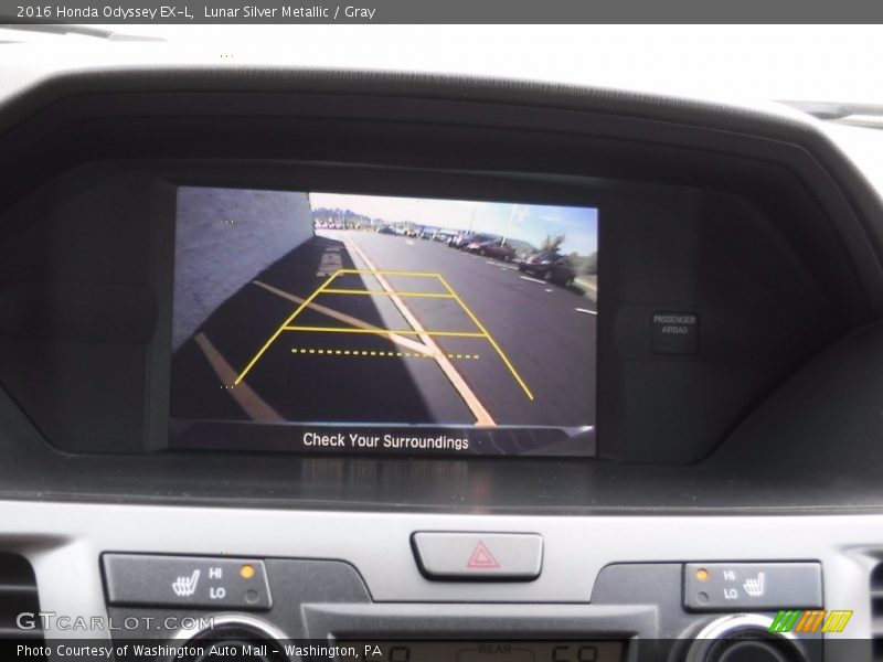 Lunar Silver Metallic / Gray 2016 Honda Odyssey EX-L