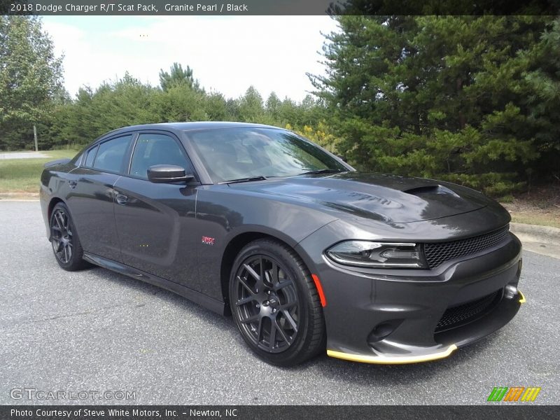 Granite Pearl / Black 2018 Dodge Charger R/T Scat Pack