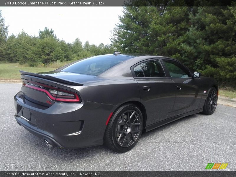 Granite Pearl / Black 2018 Dodge Charger R/T Scat Pack