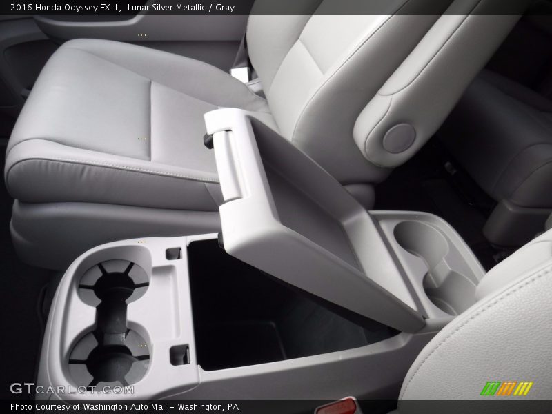 Lunar Silver Metallic / Gray 2016 Honda Odyssey EX-L