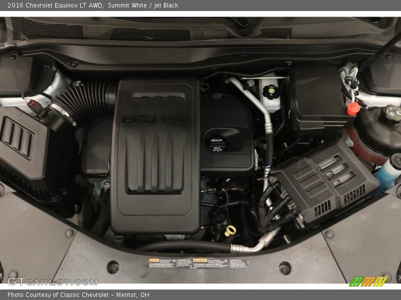 Summit White / Jet Black 2016 Chevrolet Equinox LT AWD