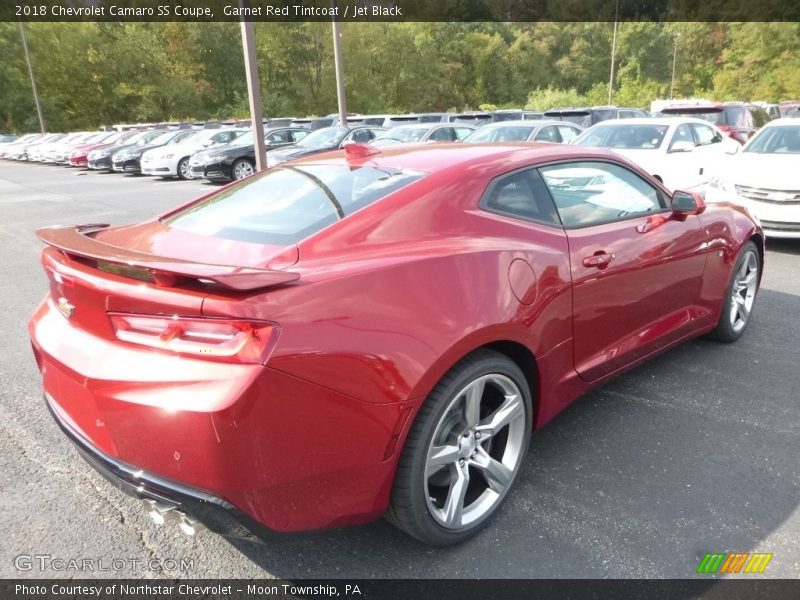 Garnet Red Tintcoat / Jet Black 2018 Chevrolet Camaro SS Coupe