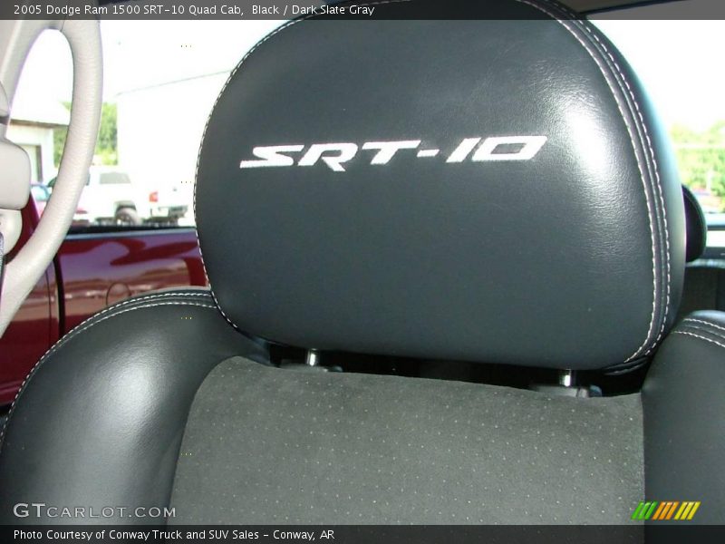 Black / Dark Slate Gray 2005 Dodge Ram 1500 SRT-10 Quad Cab