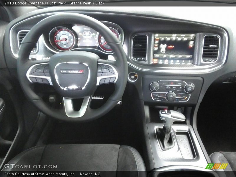 Granite Pearl / Black 2018 Dodge Charger R/T Scat Pack