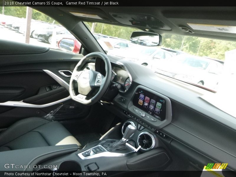 Garnet Red Tintcoat / Jet Black 2018 Chevrolet Camaro SS Coupe
