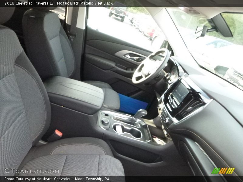 Mosaic Black Metallic / Jet Black 2018 Chevrolet Traverse LS