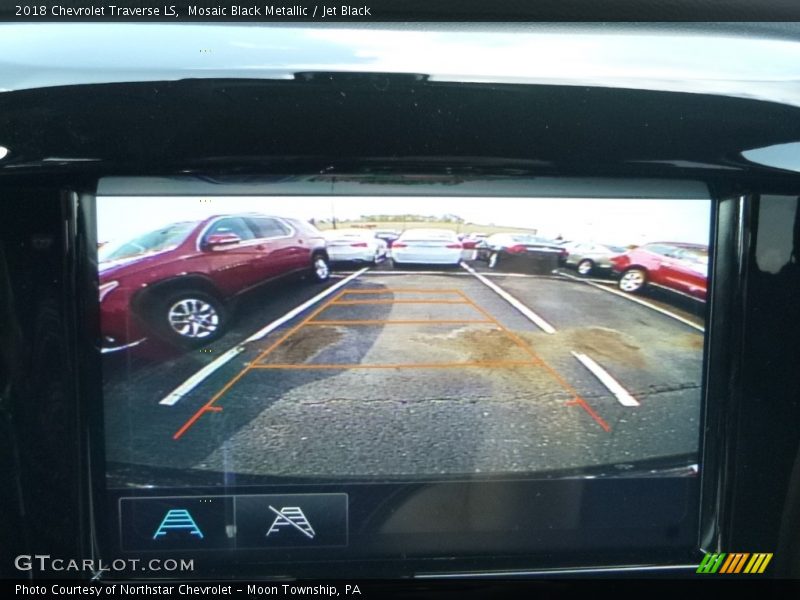 Mosaic Black Metallic / Jet Black 2018 Chevrolet Traverse LS
