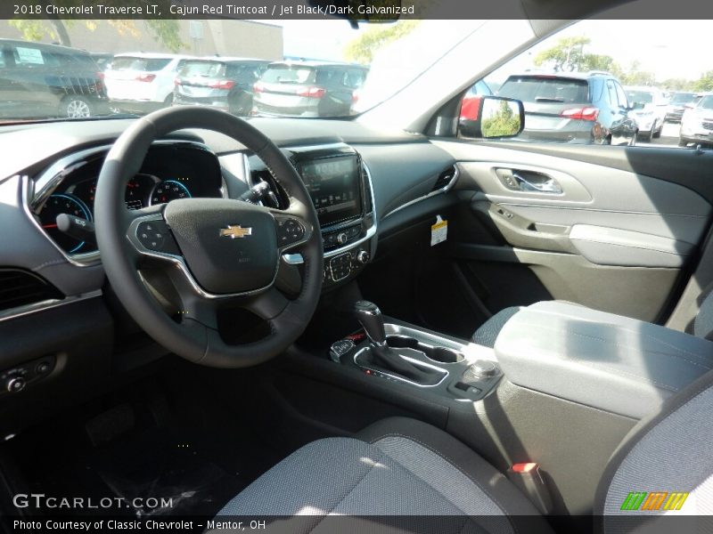 Cajun Red Tintcoat / Jet Black/Dark Galvanized 2018 Chevrolet Traverse LT