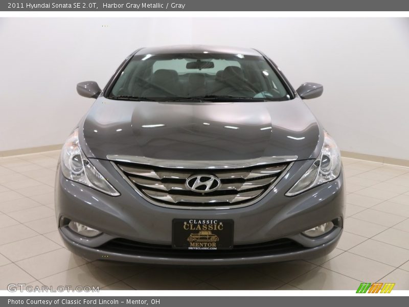 Harbor Gray Metallic / Gray 2011 Hyundai Sonata SE 2.0T