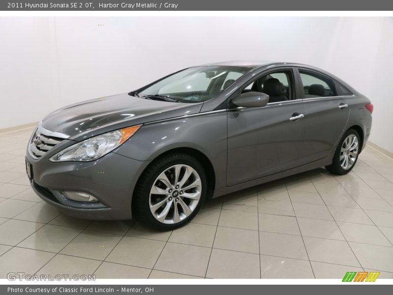 Harbor Gray Metallic / Gray 2011 Hyundai Sonata SE 2.0T