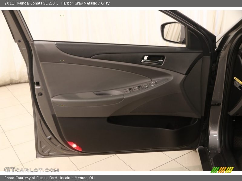 Harbor Gray Metallic / Gray 2011 Hyundai Sonata SE 2.0T