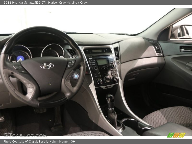Harbor Gray Metallic / Gray 2011 Hyundai Sonata SE 2.0T