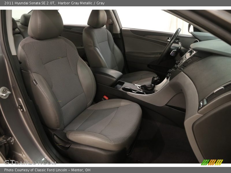 Harbor Gray Metallic / Gray 2011 Hyundai Sonata SE 2.0T