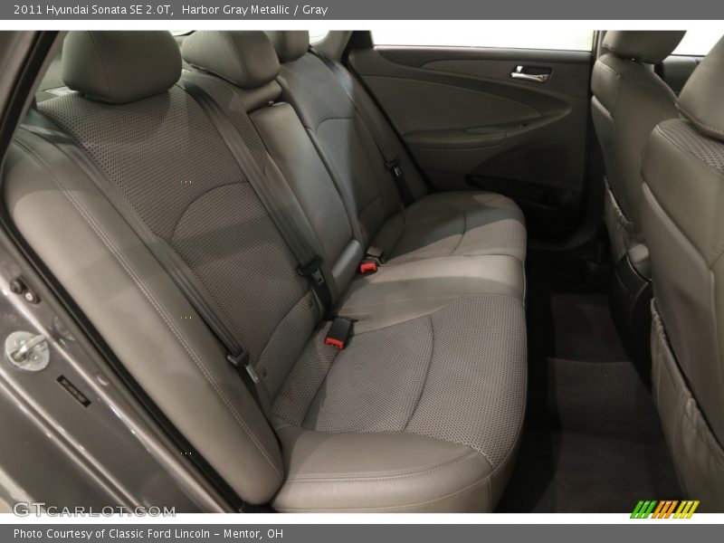 Harbor Gray Metallic / Gray 2011 Hyundai Sonata SE 2.0T
