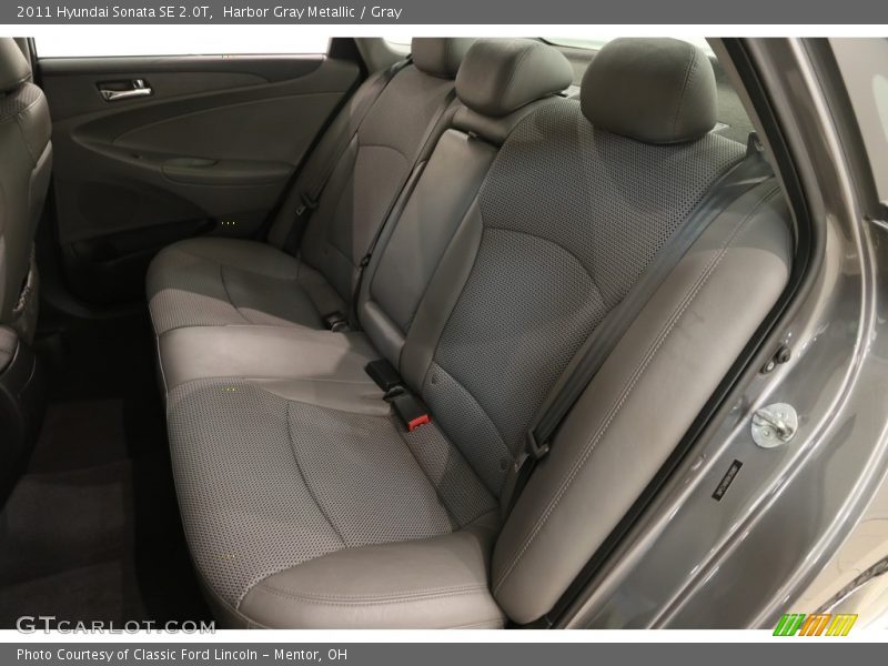 Harbor Gray Metallic / Gray 2011 Hyundai Sonata SE 2.0T