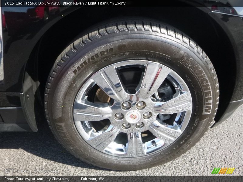 Black Raven / Light Titanium/Ebony 2015 Cadillac SRX Luxury AWD