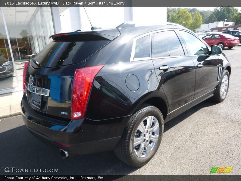 Black Raven / Light Titanium/Ebony 2015 Cadillac SRX Luxury AWD