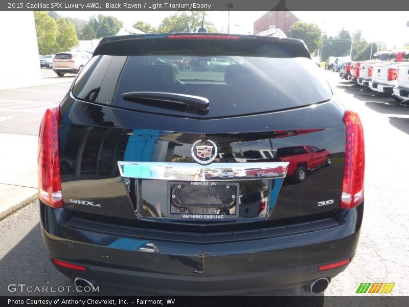 Black Raven / Light Titanium/Ebony 2015 Cadillac SRX Luxury AWD