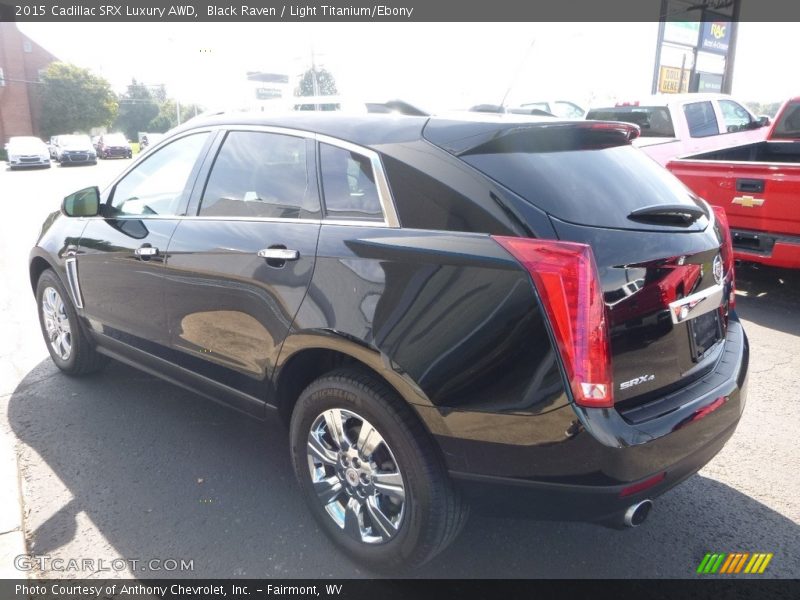 Black Raven / Light Titanium/Ebony 2015 Cadillac SRX Luxury AWD