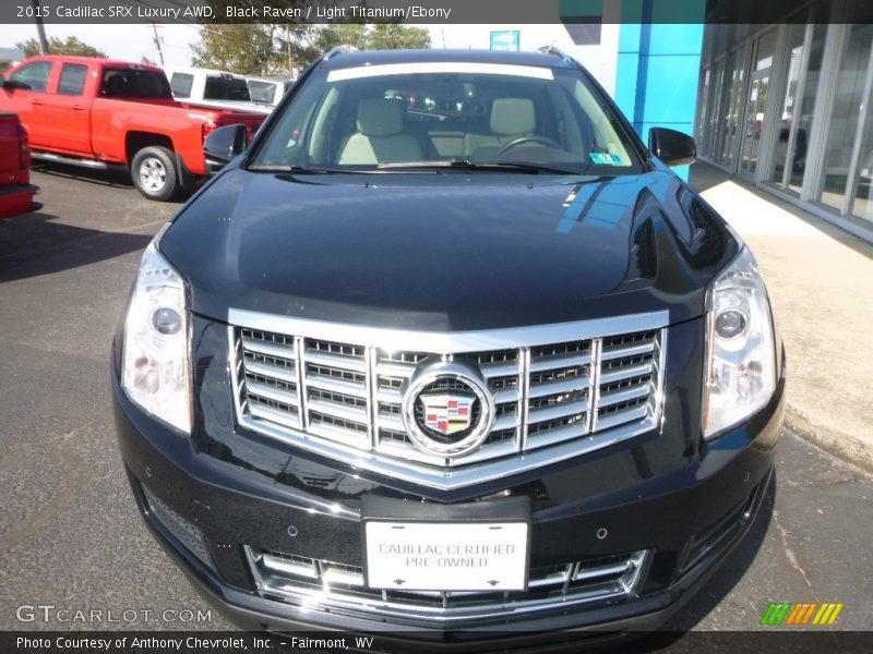 Black Raven / Light Titanium/Ebony 2015 Cadillac SRX Luxury AWD